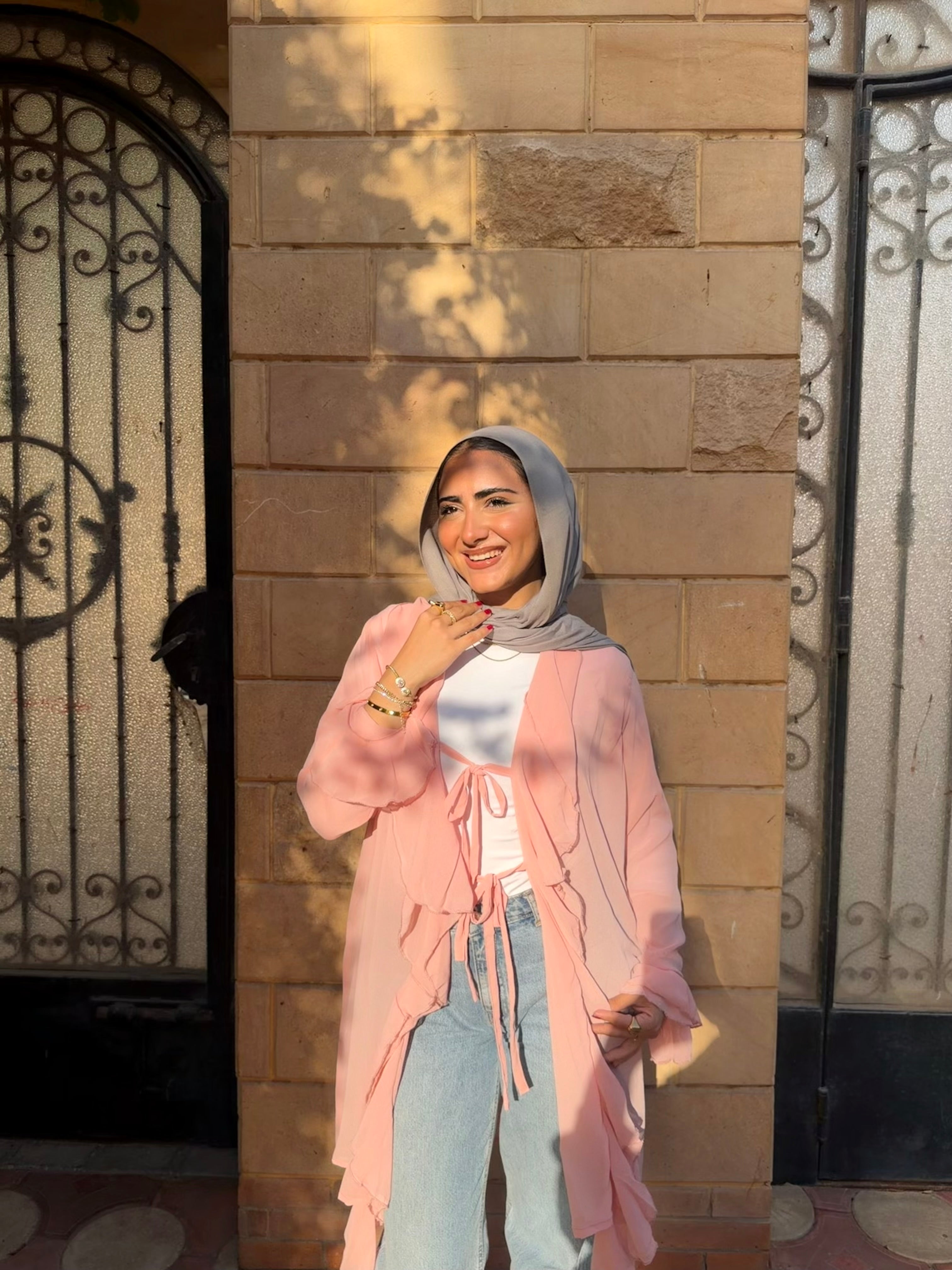 Long Ruffle Chiffon