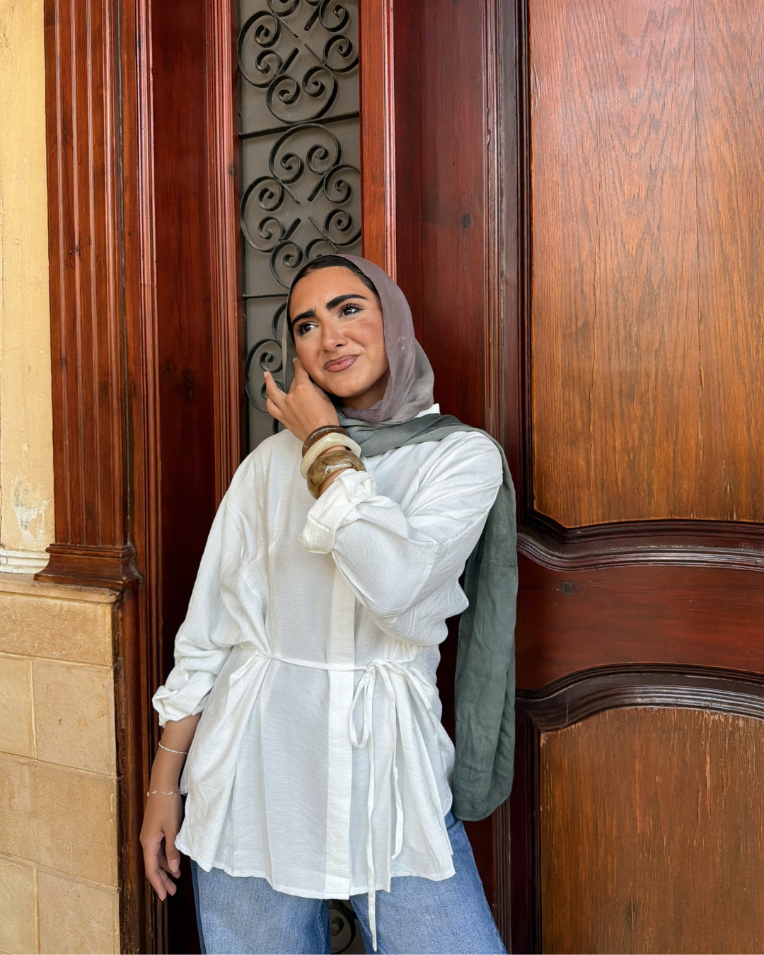 Velora shirt - White